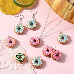 10Pcs Opaque Resin Pendants&nbsp;CRES-YW0001-45