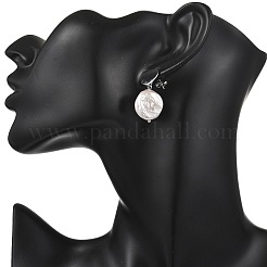 Natural Keshi Pearl Stud Dangle Earrings&nbsp;EJEW-JE07133-02