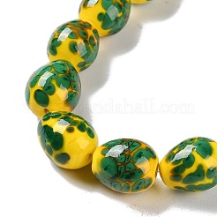 Handmade Lampwork Beads Strands&nbsp;LAMP-Q036-08B