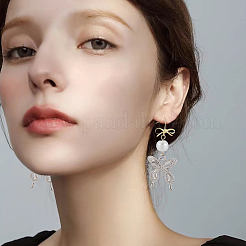 20Pcs Brass Earring Hooks&nbsp;KK-BBC0019-90