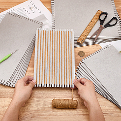 24Pcs 3 Styles Cardboard Weaving Looms&nbsp;DIY-FG0009-85