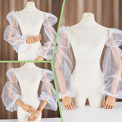 Organza Detachable Mesh Puff Sleeves&nbsp;AJEW-WH0270-359A