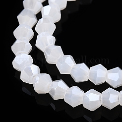 Imitation Jade Electroplate Glass Beads Strands&nbsp;LS-EGLA-A039-J2mm-A06