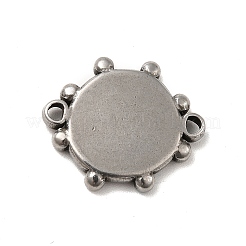 Tarnish Resistant 304 Stainless Steel Connector Rhinestone Settings&nbsp;STAS-I694-06P