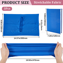 3Pcs Elastic Fabric Book Covers&nbsp;DIY-CP0007-42B