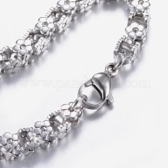 Tarnish Resistant 304 Stainless Steel Bracelets&nbsp;X-STAS-F027-08