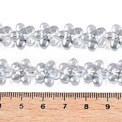 Electroplate Glass Beads Strands&nbsp;EGLA-T028-02H