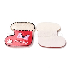 Christmas Themed Acrylic Cabochons&nbsp;MACR-P021-C05