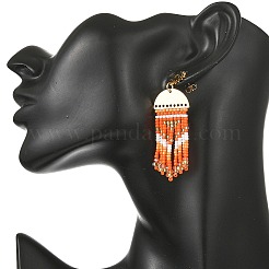 Brass Chandelier Earrings for Women&nbsp;EJEW-MZ00757-03
