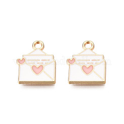 Alloy Enamel Pendants&nbsp;X-ENAM-S119-051C