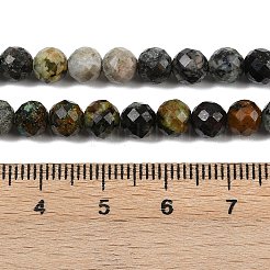 Natural African Turquoise(Jasper) Beads Strands&nbsp;G-G281-B01-6mm