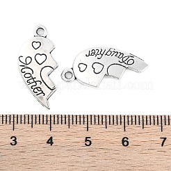 Tibetan Style Alloy Split Pendants&nbsp;X-TIBE-Q050-200AS-LF