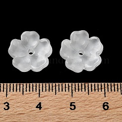 Dyed & Heated Gradient Color Glass Bead Cap&nbsp;GLAA-D307-01L