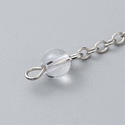 Platinum Tone Brass Crystal Cone Hexagonal Pointed Dowsing Pendulums&nbsp;MAK-M015-01I