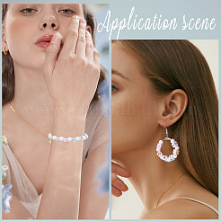 1200Pcs Opaque White Acrylic Beads&nbsp;MACR-PA0001-74