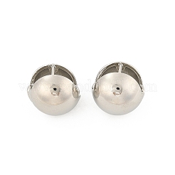 Brass Hoop Earrings for Women&nbsp;LS-EJEW-U041-03P