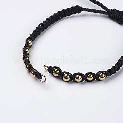 Polyester DIY Braided Bracelet Making&nbsp;MAK-K018-B12
