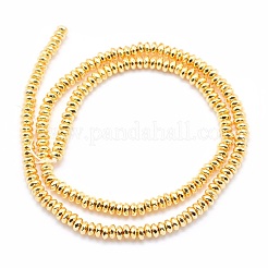 Electroplate Non-magnetic Synthetic Hematite Beads Strands&nbsp;G-L485-06B-G