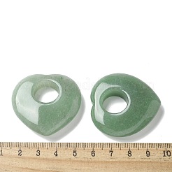 Natural Green Aventurine Hollow Pendants&nbsp;G-C167-06A