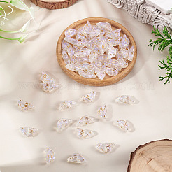 50Pcs Transparent Acrylic Beads&nbsp;MACR-TADJ0001-01C