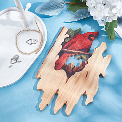 Wood Animal Hanging Ornaments&nbsp;HJEW-WH0053-08E