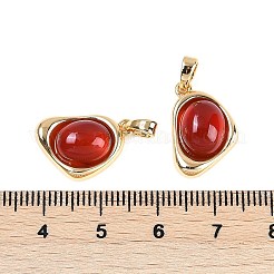 Natural Carnelian(Dyed & Heated) Pendants&nbsp;LS-KK-U043-52G-02