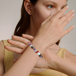 7 Styles Natural Amethyst & Gold Rutilated Quartz & Tiger Eye & Red Jasper & Lapis Lazuli & Green Aventurine & Quartz Crystal Chip Beads Sets&nbsp;G-PA0001-96