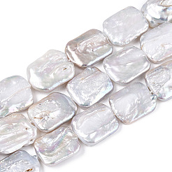Natural Keshi Pearl Beads Strands&nbsp;PEAR-S020-D08