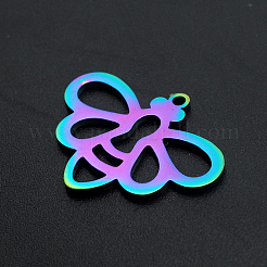 Ion Plating(IP) 201 Stainless Steel Pendants&nbsp;STAS-S105-JA583