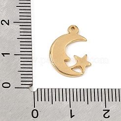 304 Stainless Steel with Red Enamel Pendants&nbsp;SA-CBAFCDF-01G