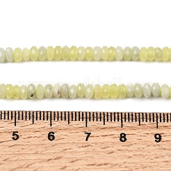 Natural Lemon Jade Beads Strands&nbsp;G-G343-A06-2x4mm