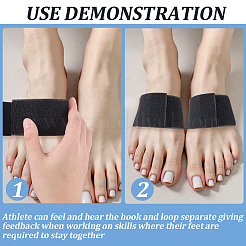 Polyester Gymnastics Ankle Straps&nbsp;AJEW-WH20006-462A