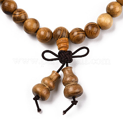 4-Loop Wrap Style Buddhist Jewelry&nbsp;WOOD-N010-021