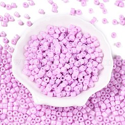 Opaque Baking Paint Glass Seed Beads&nbsp;SEED-T008-02S