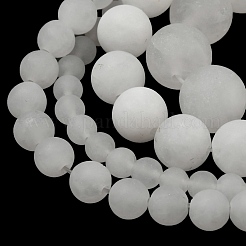 4 Strands 4 Style Natural White Jade Beads Strands&nbsp;G-OC0002-87