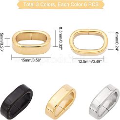 304 Stainless Steel Slide Charms&nbsp;STAS-UN0017-40
