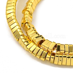 Electroplated Synthetic Non-Magnetic Synthetic Hematite Beads Strands&nbsp;G-I360-I01-01