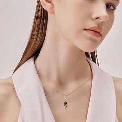 4Pcs 2 Styles 925 Sterling Silver Pendants&nbsp;STER-HS0001-30