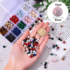 400Pcs 10 Style Natural & Synthetic Gemstone Beads Strands&nbsp;G-SZ0001-50