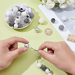 Acrylic Beads Sets&nbsp;OACR-AR0001-34