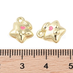 Rack Plating Alloy Enamel Charms&nbsp;FIND-B037-05G-01