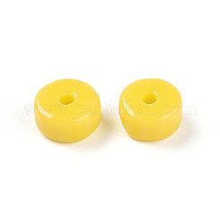 Opaque Solid Color Glass Beads&nbsp;X1-GLAA-N007-6x3mm-A09
