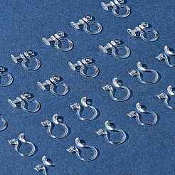 20Pcs 2 Styles Plastic Clip-on Earring Converters Findings&nbsp;KY-FS0001-27