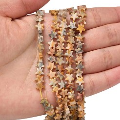 Natural Crazy Agate Beads Strands&nbsp;G-F817-A05-01