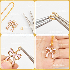 20Pcs Brass Open Jump Rings&nbsp;KK-BBC0023-10A
