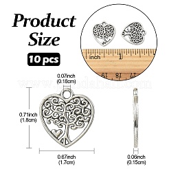 Tibetan Style Alloy Pendants&nbsp;TIBEP-YW0001-67