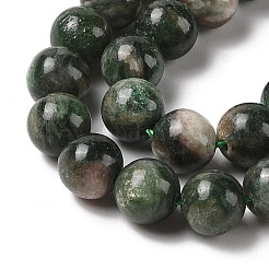 Natural Green Quartz Round Beads Strands&nbsp;G-Q171-D02-02