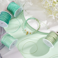4 Rolls 4 Colors Ployester Braided Cord&nbsp;WCOR-AR0001-04A