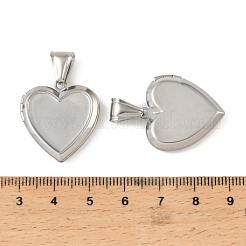 316 Stainless Steel Locket Pendants&nbsp;X-STAS-K321-26P