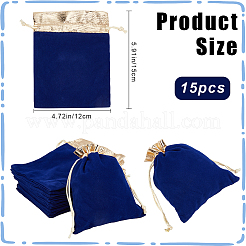 Velvet Jewelry Pouches Bags&nbsp;TP-BBC0001-09C-04